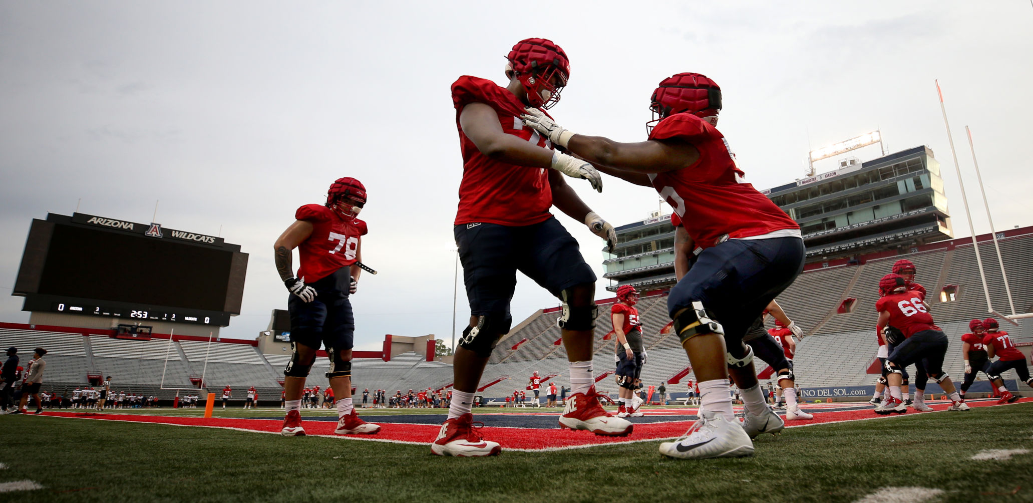 Arizona Football Day five